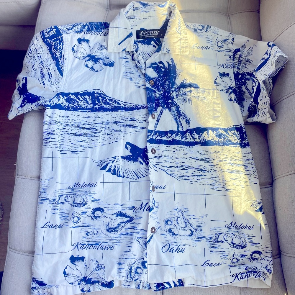 Hawaiian islands Hawaiian shirt